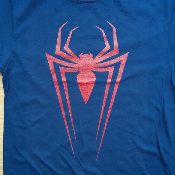 The Amazing Spider-Man Comic Icon - New Small Navy Blue T-Shirt - Picture 2 of 5